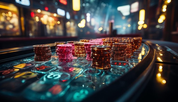 Antarmuka pasar Angka Ikut di sklauncher menampilkan pilihan angka dan odds real-time